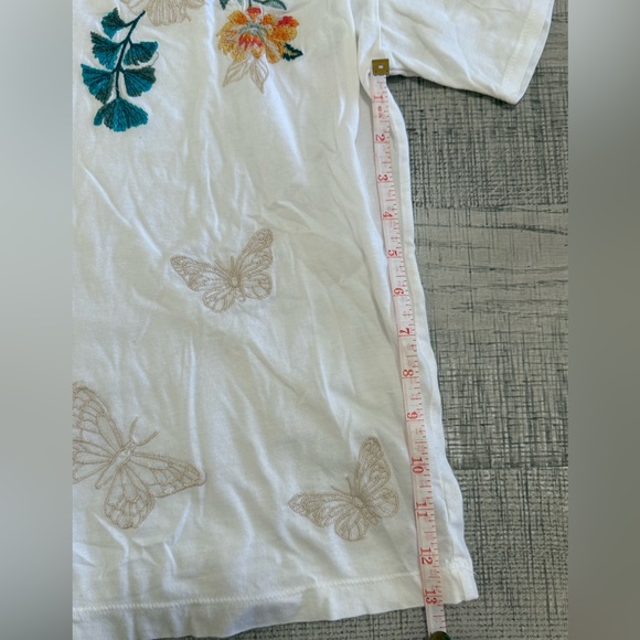 Johnny Was Lorne Embroidered Polo Shirt, J13521-5 Size M - Picture 8 of 16